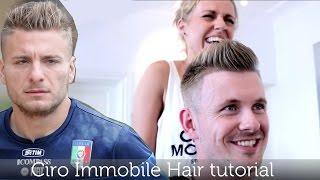 Ciro Immobile Inspired Hairstyle | Men's Football Player Haircut | Tutorial by Slikhaar TV