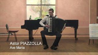 Astor Piazzolla: Ave Maria - ACCORDION Kravchuk Accordeon Akkordeon Кравчук Аккордеон