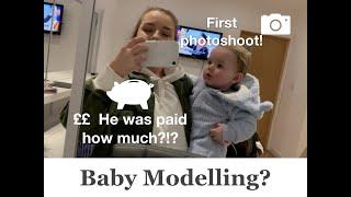 Get your child into MODELLING - Tips - How Much do Baby Models Get Paid? - 9 Month Old First Shoot