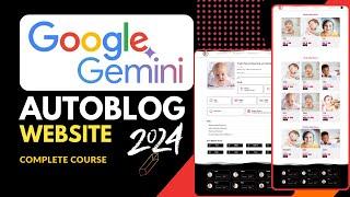 Create Autoblogging Baby Names Meaning website using Google Gemini AI , ACF and Elementor Pro
