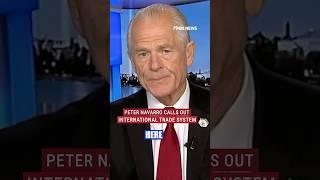 Peter Navarro: Foreign countries have ‘systematically’ higher tariffs on US