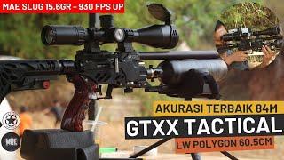 GTXX TACTICAL with LW POLYGON GERMANY | MAE SLUG 15.6 gr JITU AKURASINYA