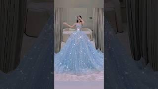 Latest beautiful girls princess dresses #fashion #trending #youtube #shorts #viral