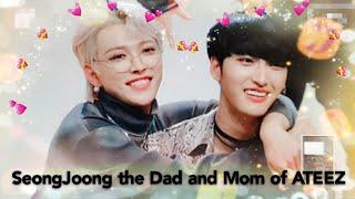  SeongJoong the Dad and Mom of ATEEZ 