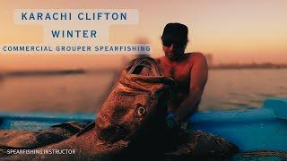 Commercial Spearfishing at Clifton Beach