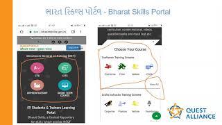 How to access Bharat Skills Portal