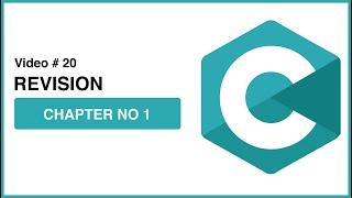 Revision Chapter No: 1 | C Language Tutorial Video #20 | #CodeWithZee