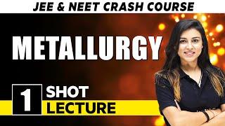 Metallurgy - One Shot Lecture | CHAMPIONS - JEE/NEET CRASH COURSE 2022