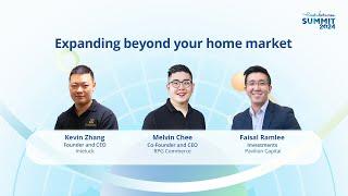 Expanding beyond your home market | East Ventures Summit 2024