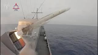 WATCH: The Succesful launch of the Gabriel 5 Sea-to-Sea Missile