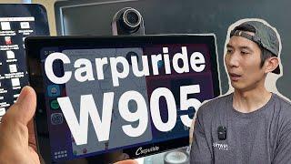 Everything You Need to Know: Carpuride W905 Portable Carplay and Androidauto with Dash Camera