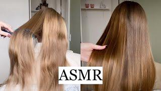ASMR | COMPILATION - BEST OF HAIR BRUSHING & SPRAYING  (hair play, no talking)