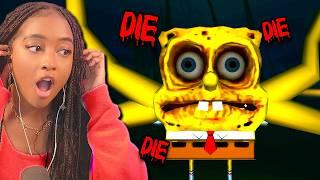 This Spongebob "HORROR" Game is HILARIOUS!