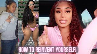 HOW TO REINVENT YOURSELF & GLOW UP IN 2024 | a step by step guide to change your life NOW!