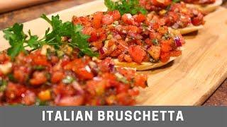 Italian Bruschetta Easy Recipe