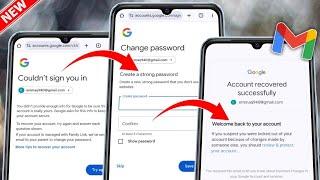 How to Recover Gmail Account Without Verification Code Phone Number Password and Recover Email 2025