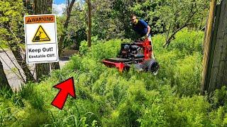 My Most DANGEROUS Tall Grass Mowing (Warning: DO NOT ATTEMPT)