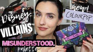 ColourPop + Disney VILLAINS | Misunderstood Palette + Jelly Shadows | Swatches + Tutorial