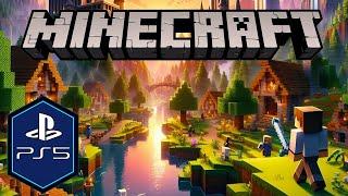 Minecraft PS5 Gameplay [4k 60fps Update] [Preview]