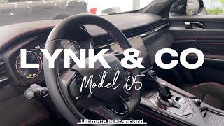 Lynk&Co 05 in 4K video - Ultimate is Standard