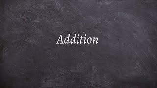 Addition - Two-minute Math