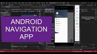 Android App in Visual Studio 2022 (Navigation Drawer)