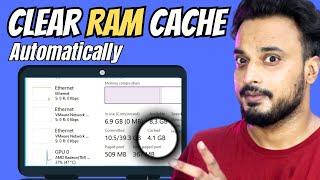 How to Automatically Clear RAM Cache Memory in Windows 10/11 | Speed up Computer Performance