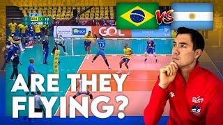 Reacting to Brazil vs. Argentina 2021 CSV Volleyball Championship