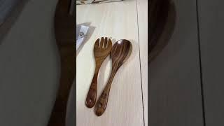 Wooden Cooking Utensils Set – 8pc Kitchen Utensil Set | Durable & Stylish by Woodenhouse