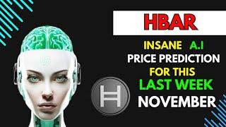 Insane HEDERA HBAR Price Prediction for THIS WEEK by A.I