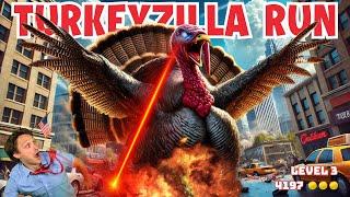  Thanksgiving Turkeyzilla Kids Brain Break | Fun Workout Exercises and Gratitude