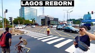 LAGOS Nigeria Is Slowly Becoming a WORLD CLASS CITY (4k Walking Tour)  #lagos #nigeria