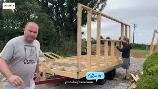 Part 1: Building Your own Office Pod - a Self build YouTube Video