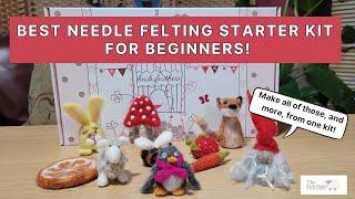 Best Needle Felting Starter Kit For Beginners And Penguin Tutorial