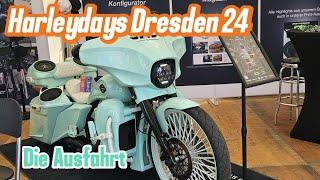 Harleydays Dresden 2024 die Parade @harleydavidson #harleydavidson #chopper #motorcycle