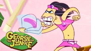 George's New Look | George of the Jungle | Full Episode | Cartoons For Kids