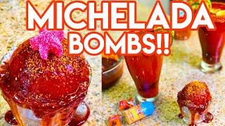 FROZEN Michelada Bombs / Miche Bombs (AKA Michelada Piñatas!!!) | #michebombs