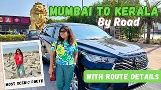 Mumbai to Kerala Road Trip| Scenic Route, Places to eat| Overnight stay at Resort