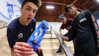 HANDBOARD FULL PARK GAME OF SKATE!