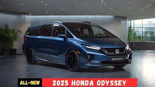 Amazing MPV! New Model 2025 Honda Odyssey Hybrid Revealed!