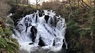 EXPLORING Swallow Falls Waterfall VLOG: Betws-y-Coed In WALES 2019