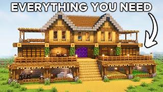 Minecraft: Ultimate Survival House Tutorial