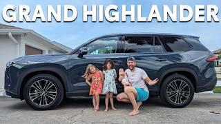 A Family Sized Fuel-Sipping Powerhouse - 2024 Toyota Grand Highlander Review
