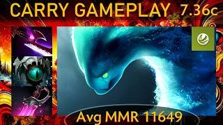  7.36c Morphling |KDA - 35 KP - 83%| Carry Gameplay - Dota 2 Top MMR