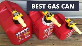NO-SPILL Gas Can System - The best gas can on the market!