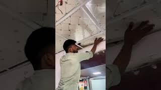 GYPSUM FALSE + PVC CEILING +  +919892697457 | LATEST PVC CEILING DESIGN | #satisfying #shorts #viral