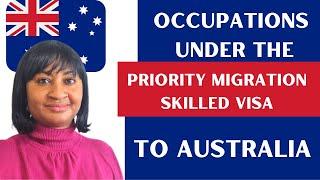 Occupations Under Priority Visa TO Australia| Accountant,RN,Auditor,Valuer,Social worker, Engr etc..