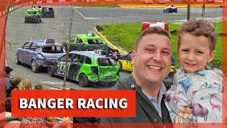 Banger Racing | Bank Holiday Destruction Derby | Races, Crashes & More! | Buxton Raceway 2024