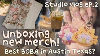 Milki Tea Studios Vlog 2: Little moments in June, unboxing new items for upcoming Anime Convention!