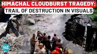 Himachal Cloudburst: Flash Floods Fury Kills 11, 50 Missing; CM Pleads To Gods Amid Destruction